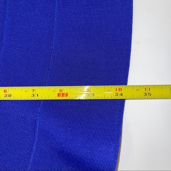 Adrianna Papell Blue Fit & Flare Dress Sleeveless M - Picture 9 of 16